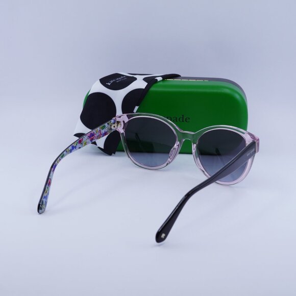 Final Price! Kate Spade NATHALIE/G/S 035J 9O Pink/Black/Grey Sunglasses